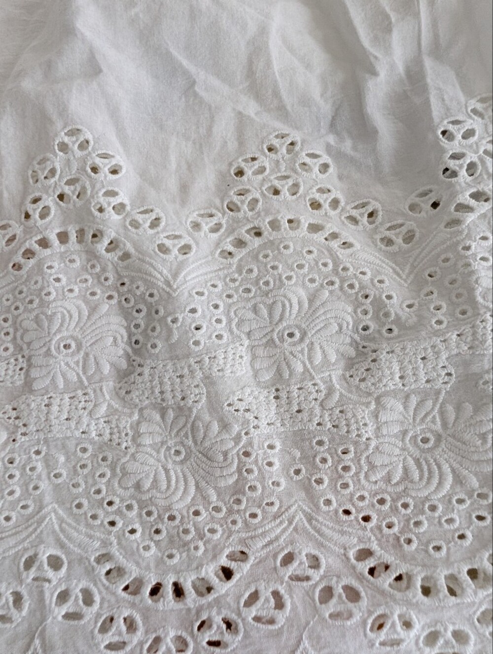 Rachel Ashwell White 100% Nightgown Size L - Picture 5 of 13